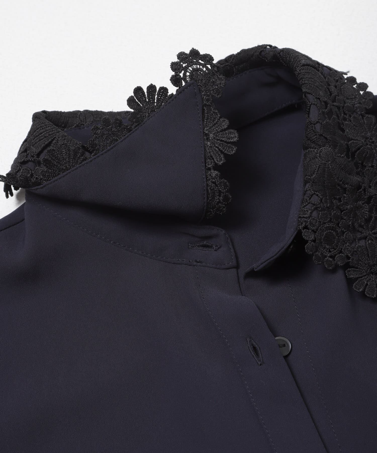 URBAN RESEARCH ROSSO「『WEB/一部店舗限定』レースカラーブラウス」|シャツ・ブラウス|