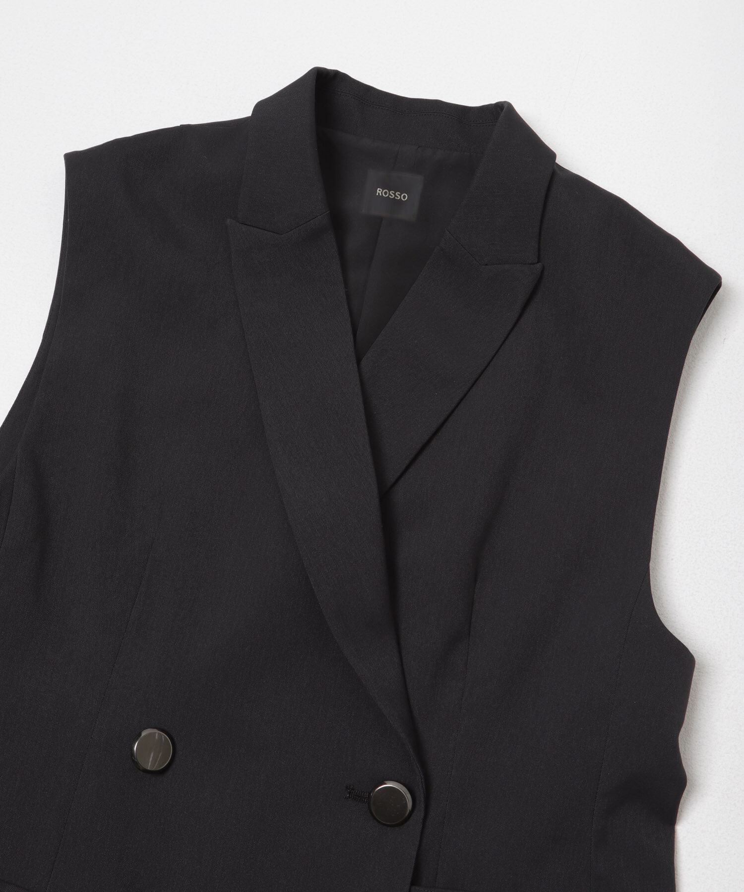 URBAN RESEARCH ROSSO「防シワシャンブレーツイルダブルジレ」|ベスト・ジレ|