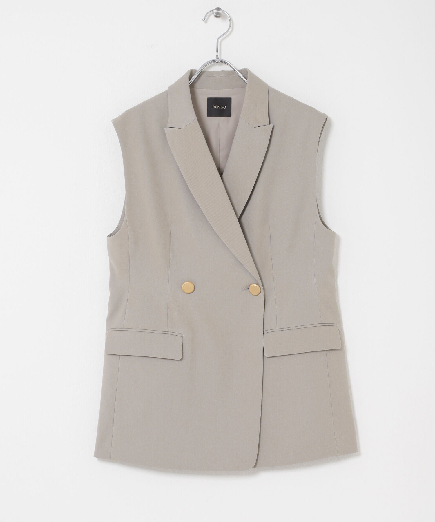 URBAN RESEARCH ROSSO「防シワシャンブレーツイルダブルジレ」|ベスト・ジレ|