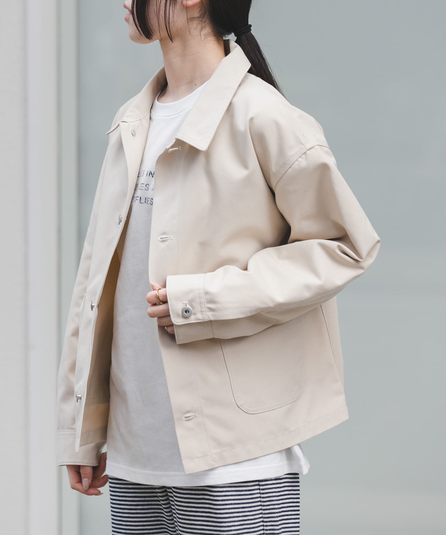 URBAN RESEARCH DOORS「FORK&SPOON　PEダックジャケット」|その他|