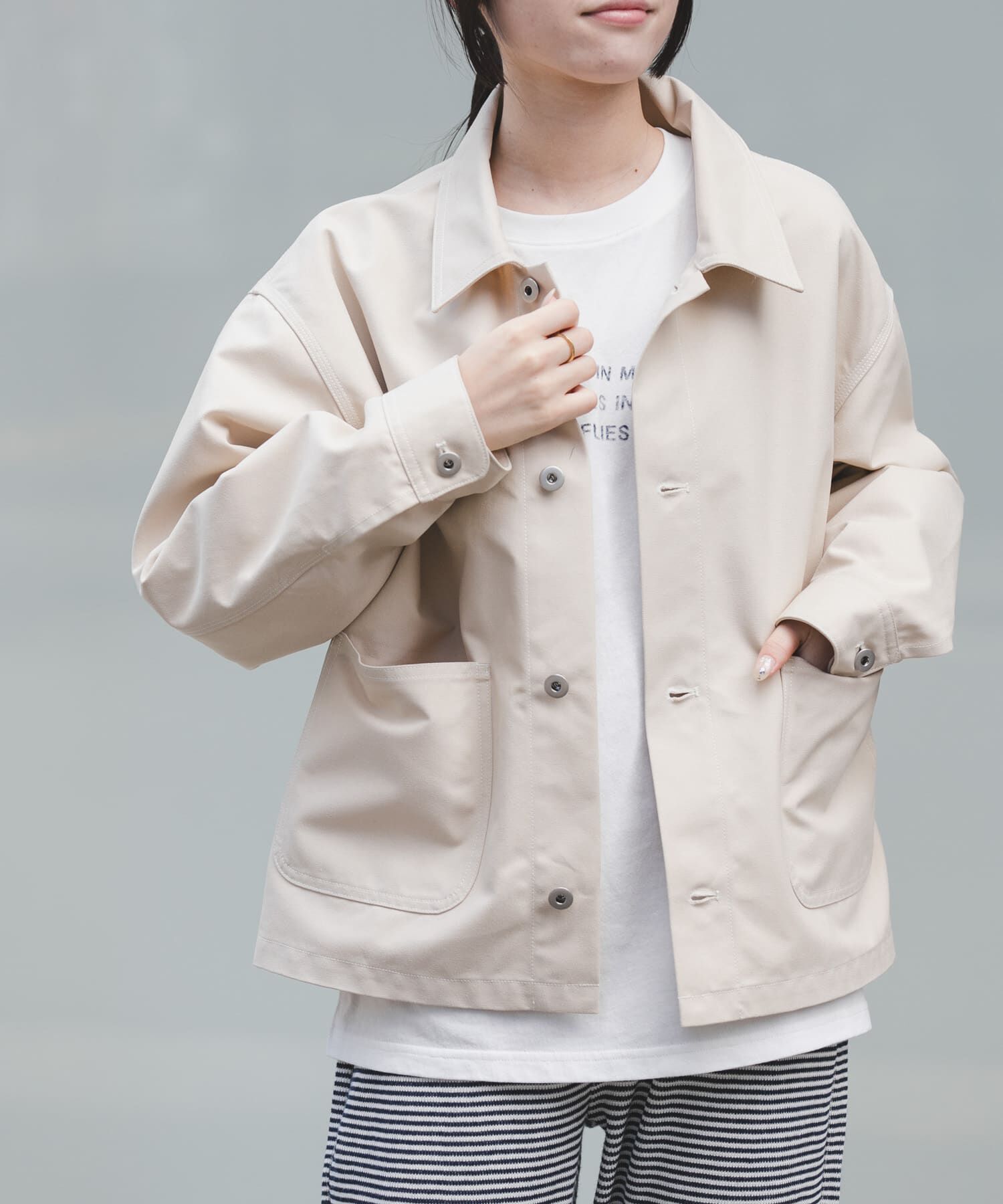 URBAN RESEARCH DOORS「FORK&SPOON　PEダックジャケット」|その他|