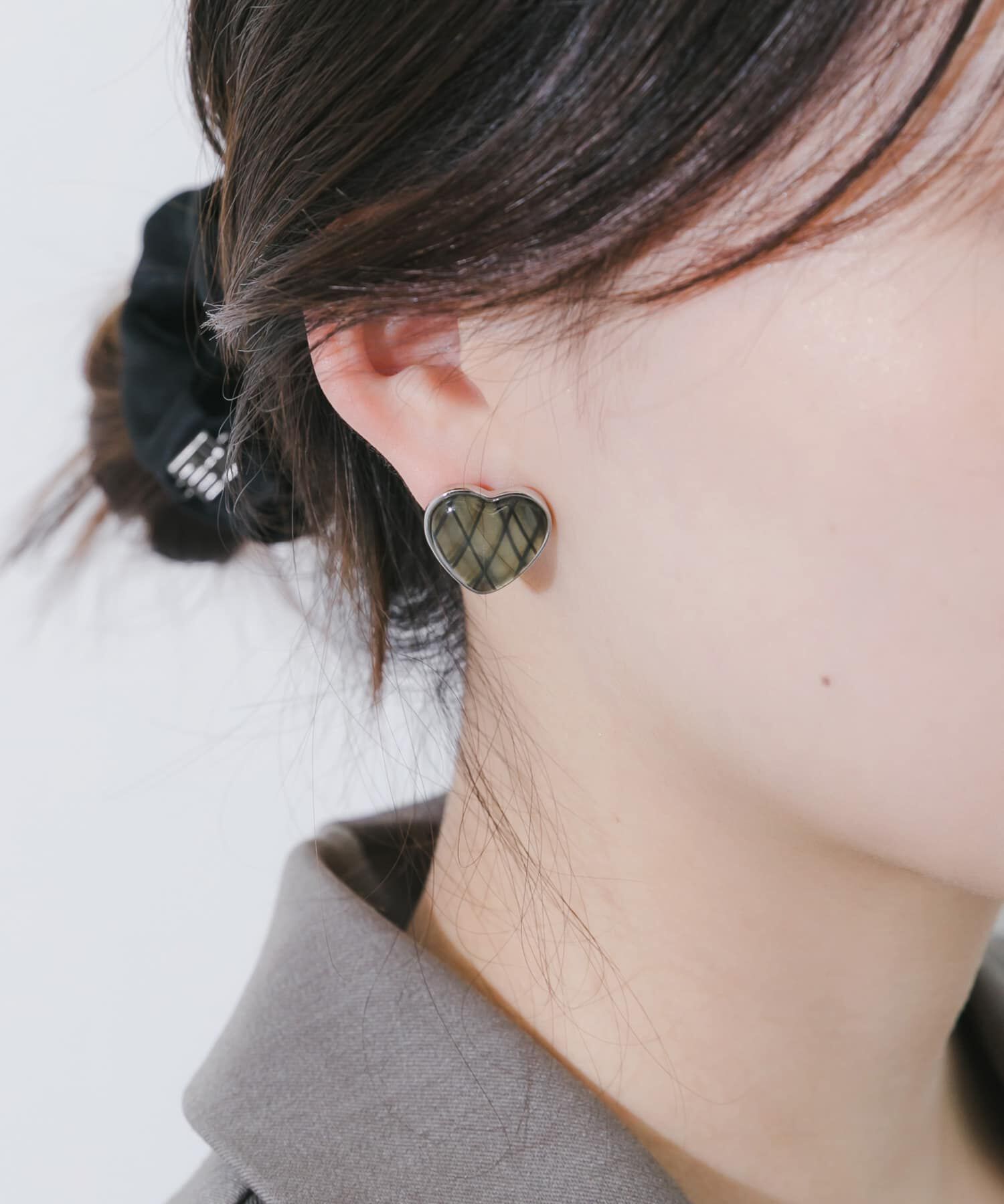 SMELLY「ジュシメタルハートピアス」|ピアス|