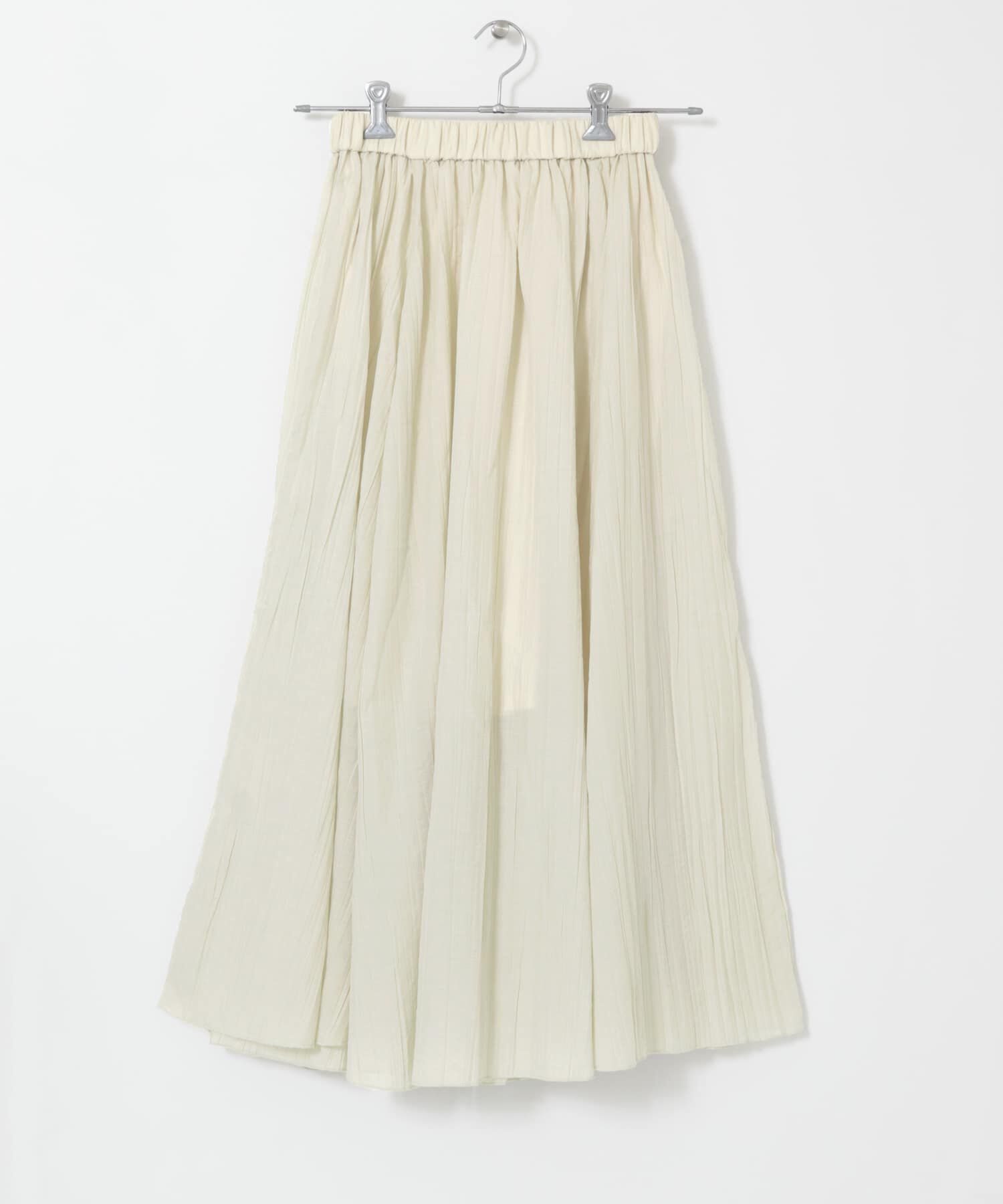  「シアーボリュームフレアスカート」|スカート|