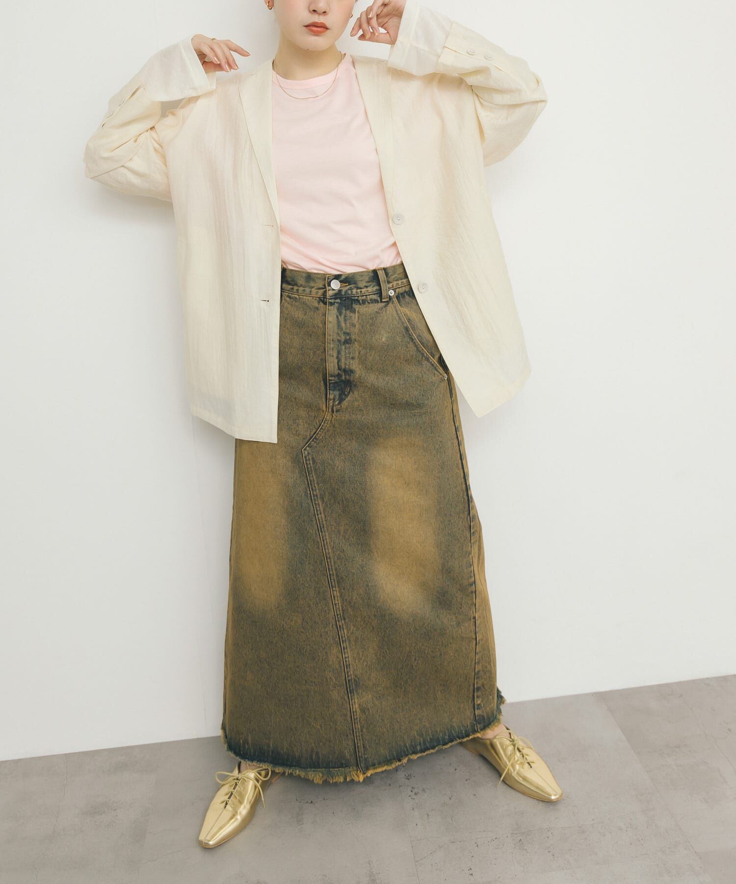  「シアースイッチングラグランTEE」|Tシャツ・カットソー|