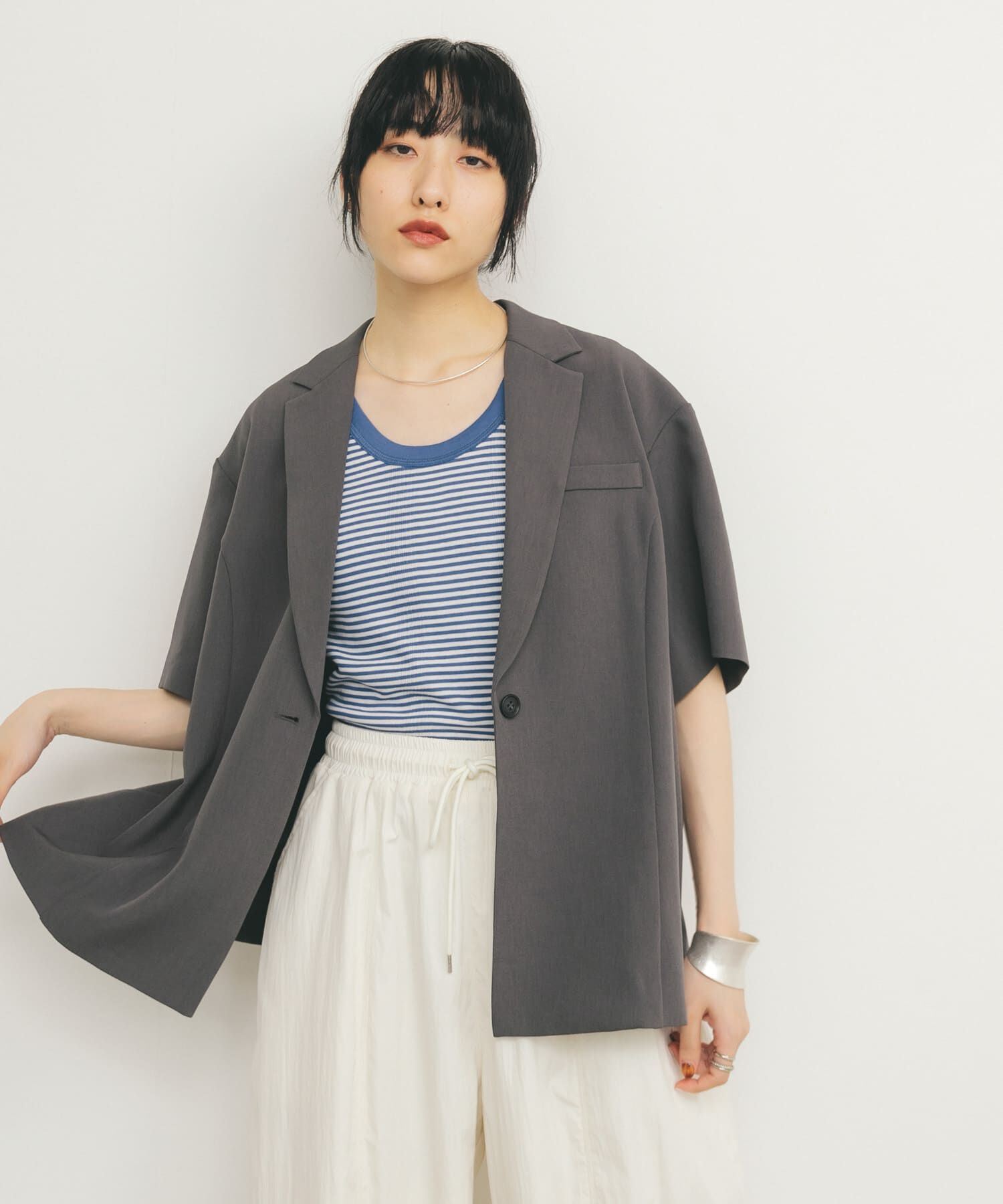  「バックスリットジャケット」|その他|