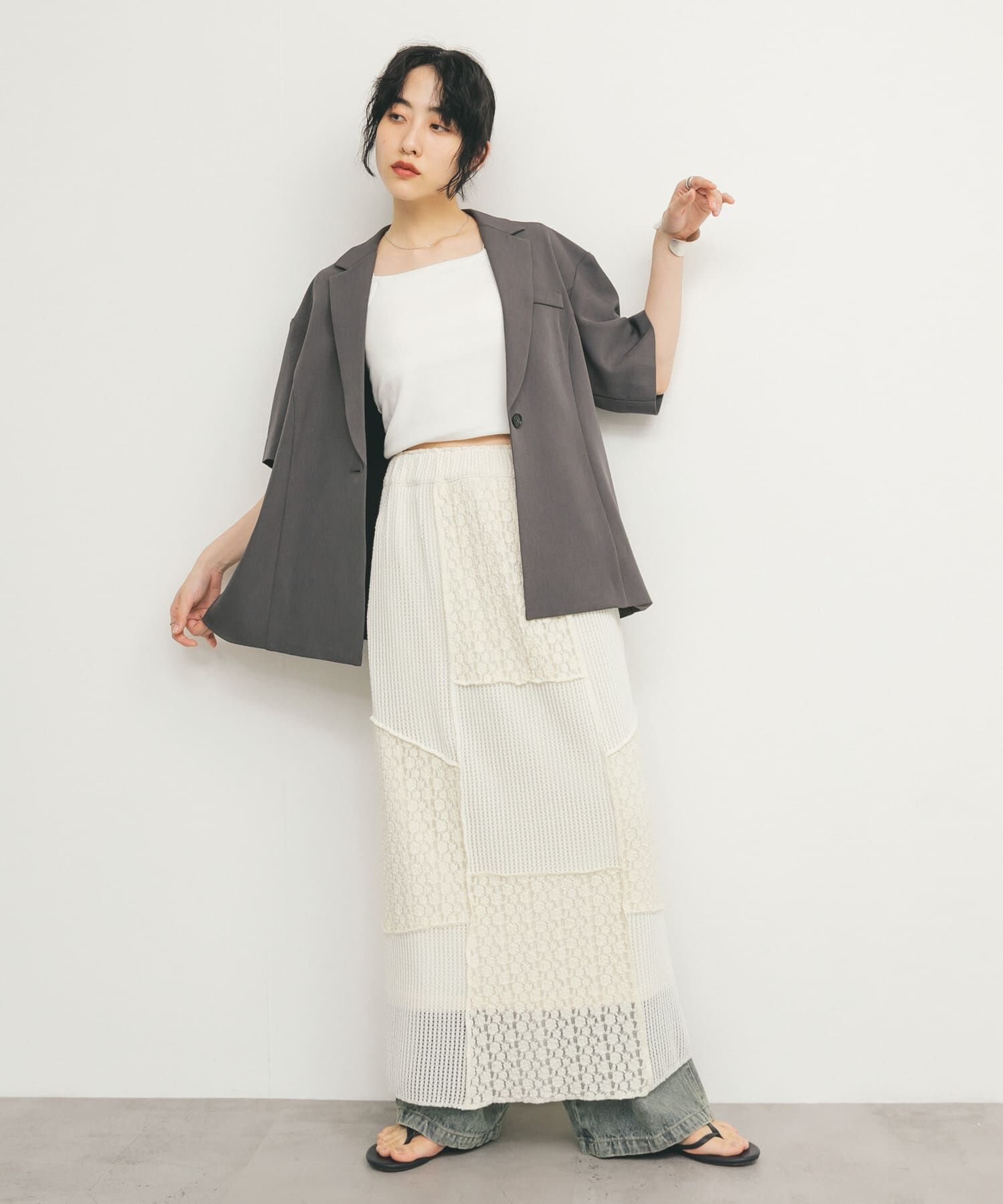  「バックスリットジャケット」|その他|