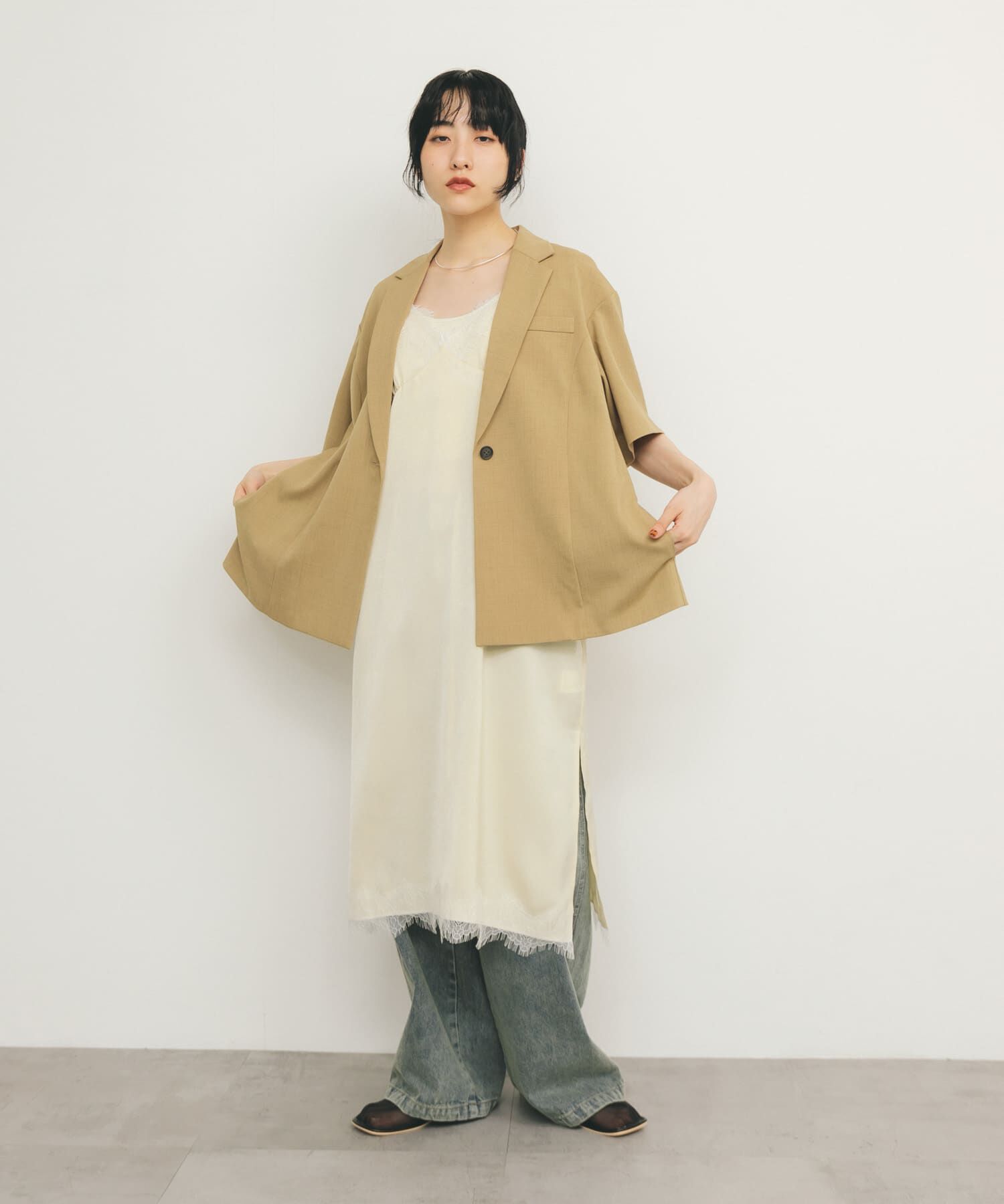  「バックスリットジャケット」|その他|