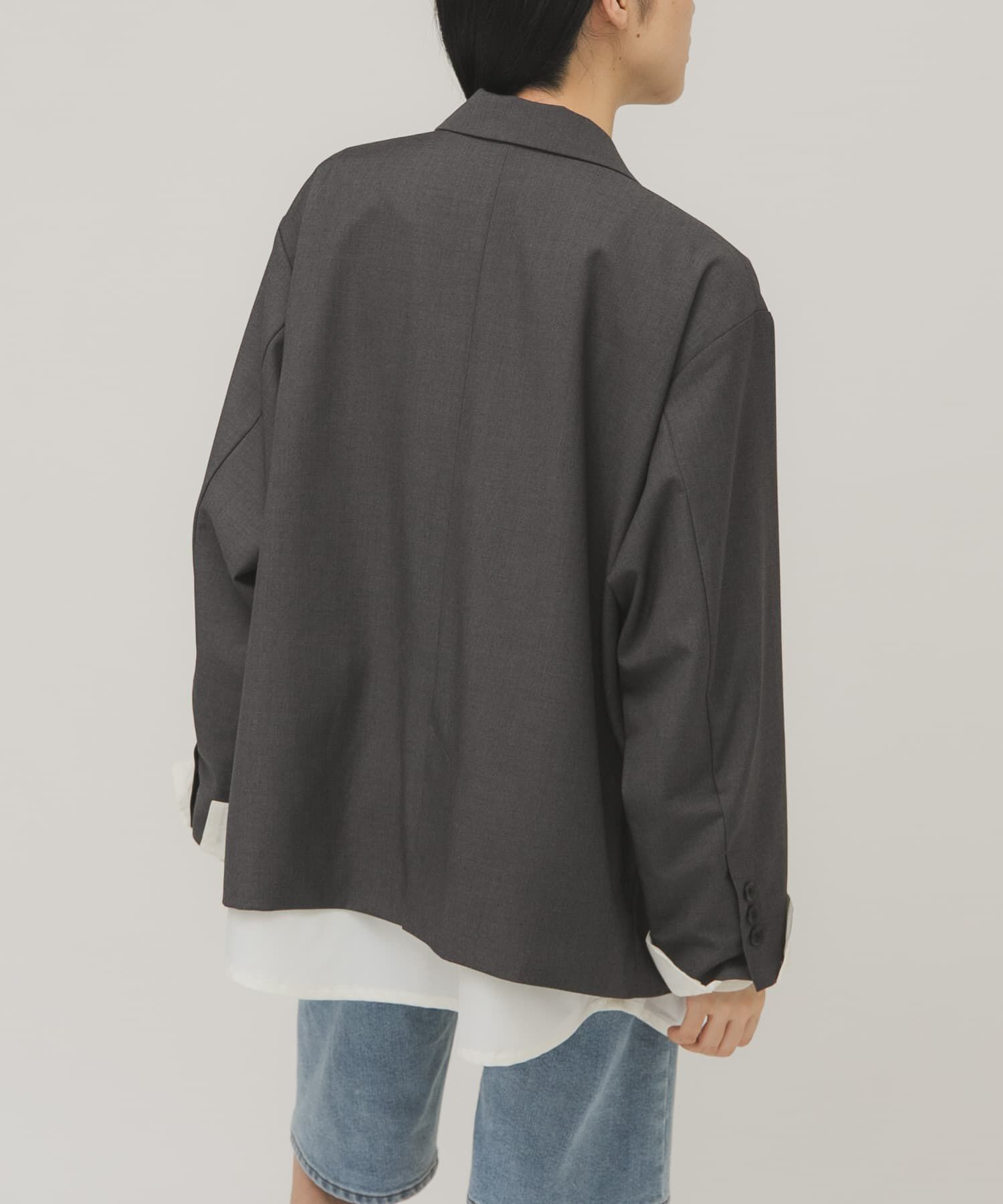  「レイヤードデザインジャケット」|その他|