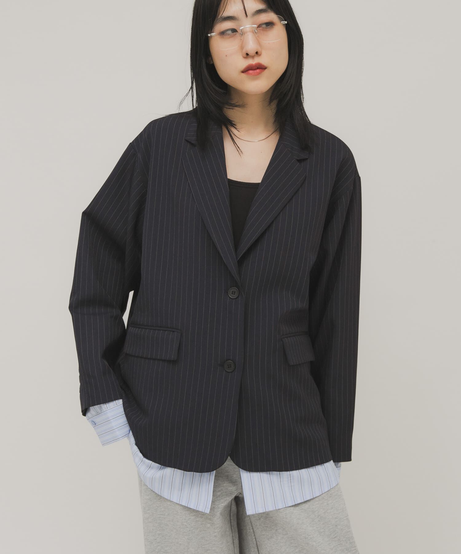  「レイヤードデザインジャケット」|その他|