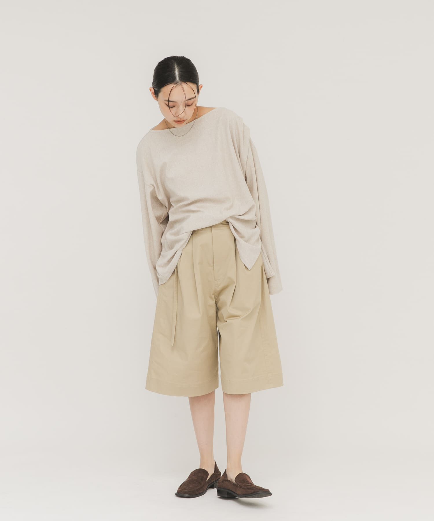  「ショルダータックプルオーバー」|Tシャツ・カットソー|