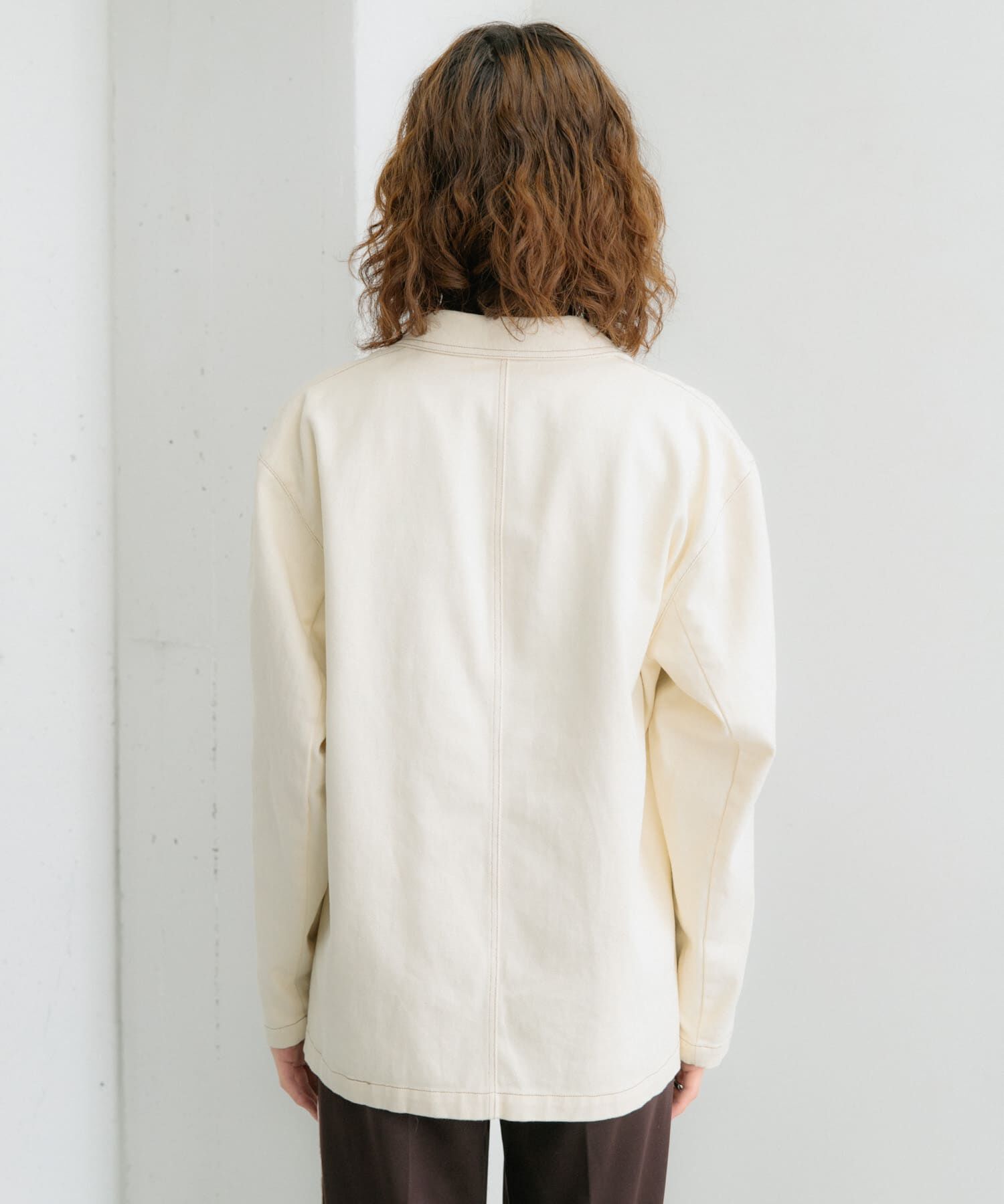SENSE OF PLACE by URBAN RESEARCH「カツラギステッチアウトルーズジャケット」|その他|