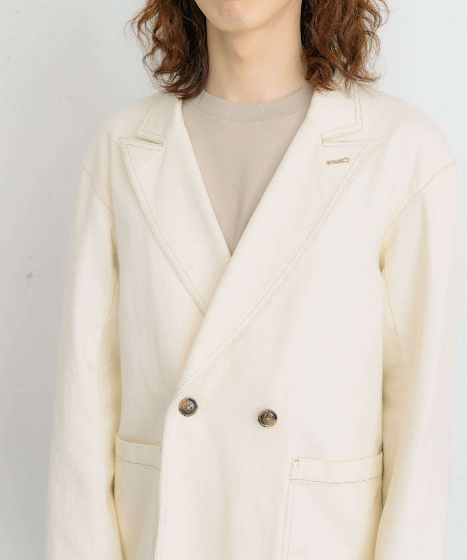 SENSE OF PLACE by URBAN RESEARCH「カツラギステッチアウトルーズジャケット」|その他|