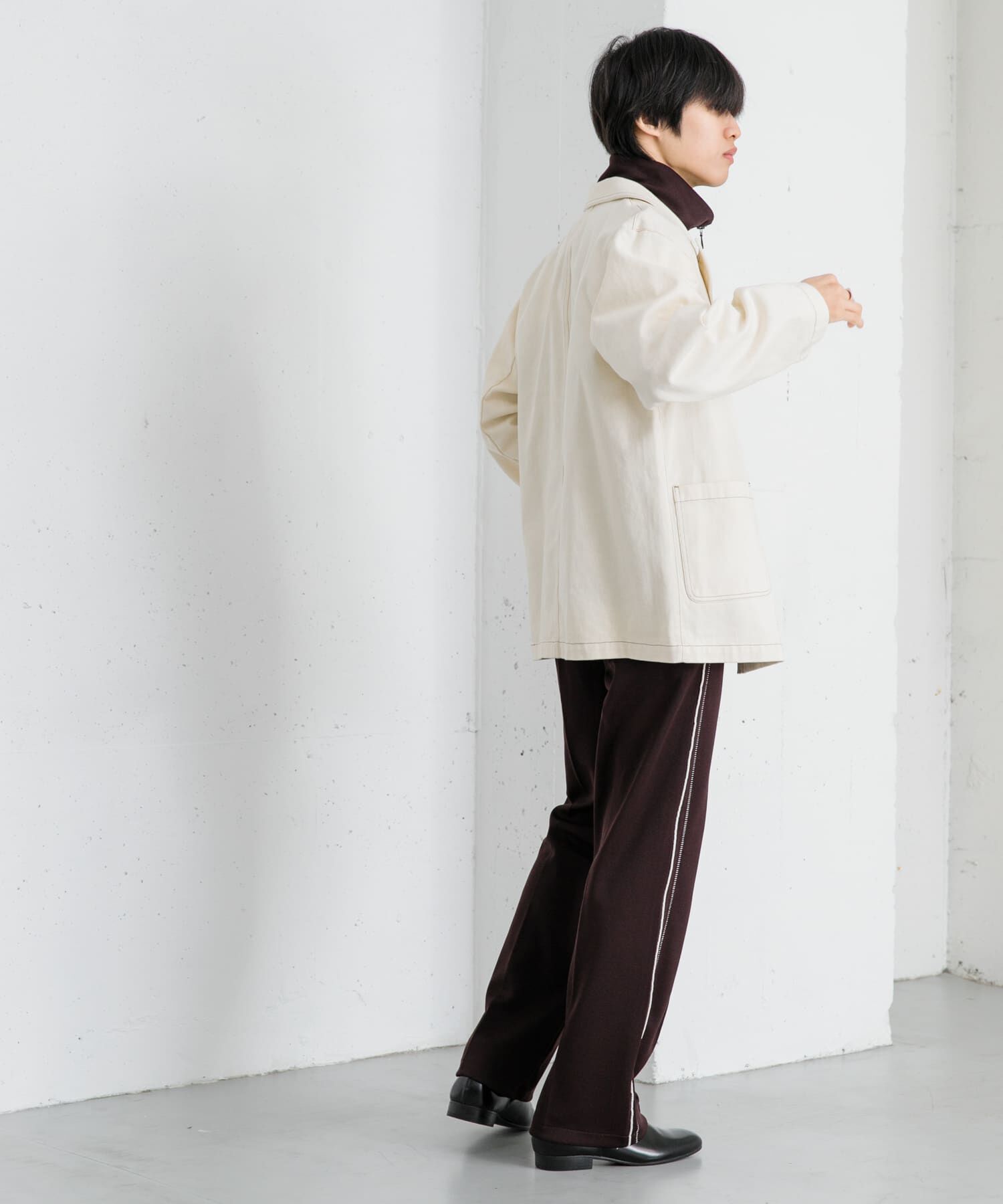 SENSE OF PLACE by URBAN RESEARCH「カツラギステッチアウトルーズジャケット」|その他|