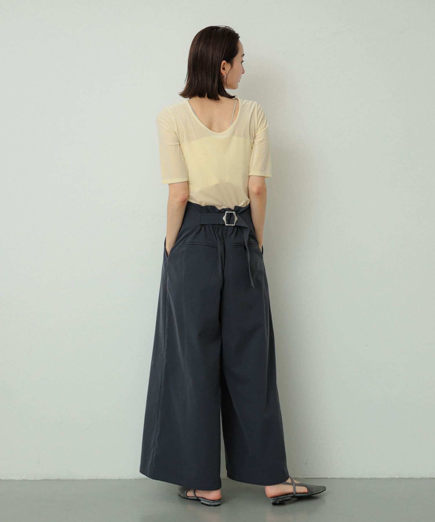 SENSE OF PLACE by URBAN RESEARCH「ベロアポインテッドシューズ」|パンプス|