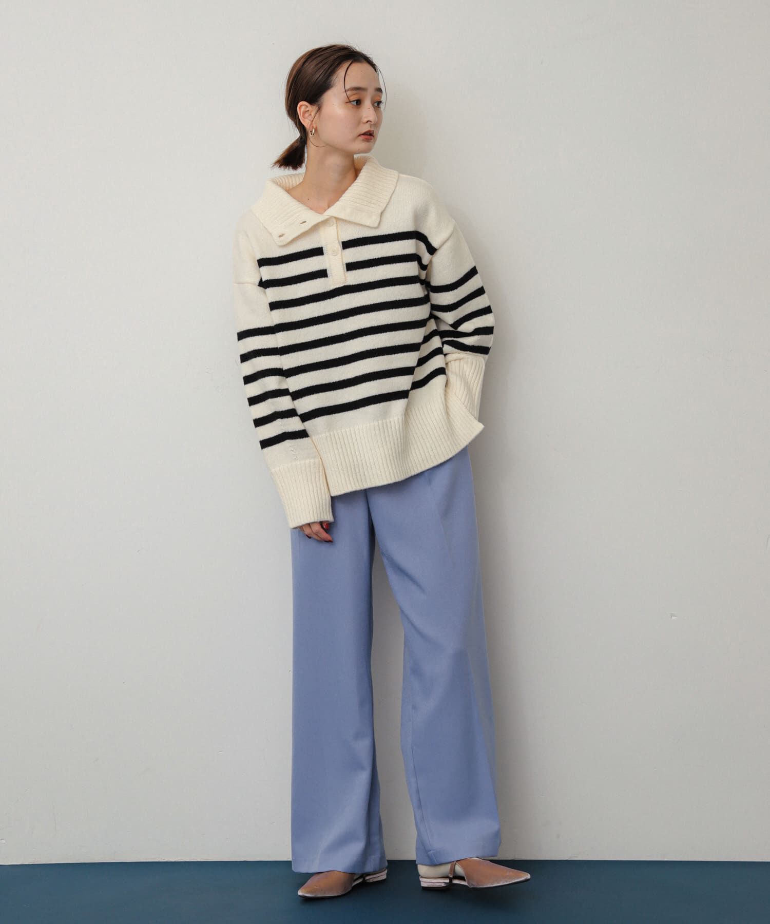 SENSE OF PLACE by URBAN RESEARCH「ベロアポインテッドシューズ」|パンプス|