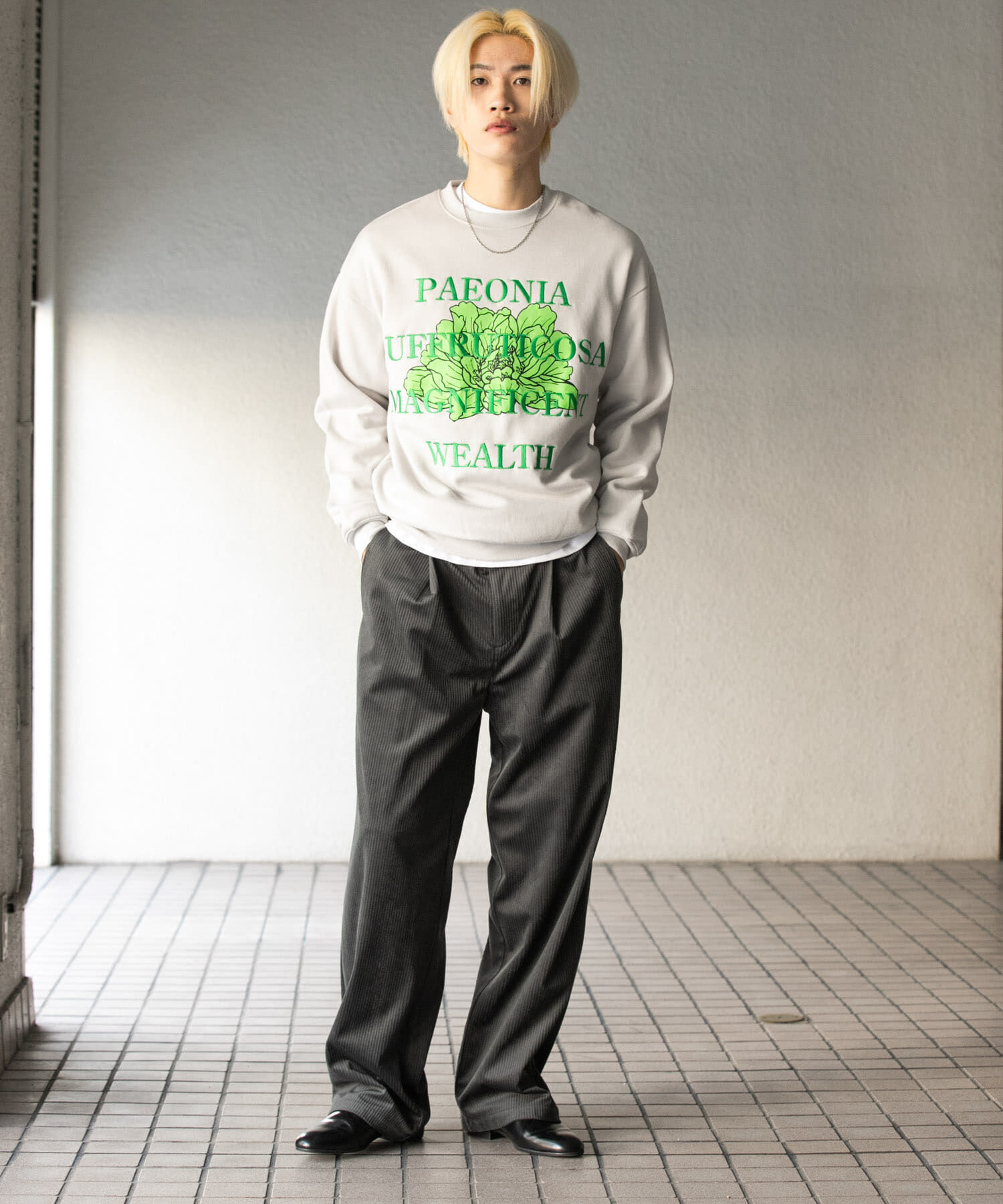 SENSE OF PLACE by URBAN RESEARCH「ボタニカルグラフィッククルーネックスウェット」|スウェット・ジャージ|