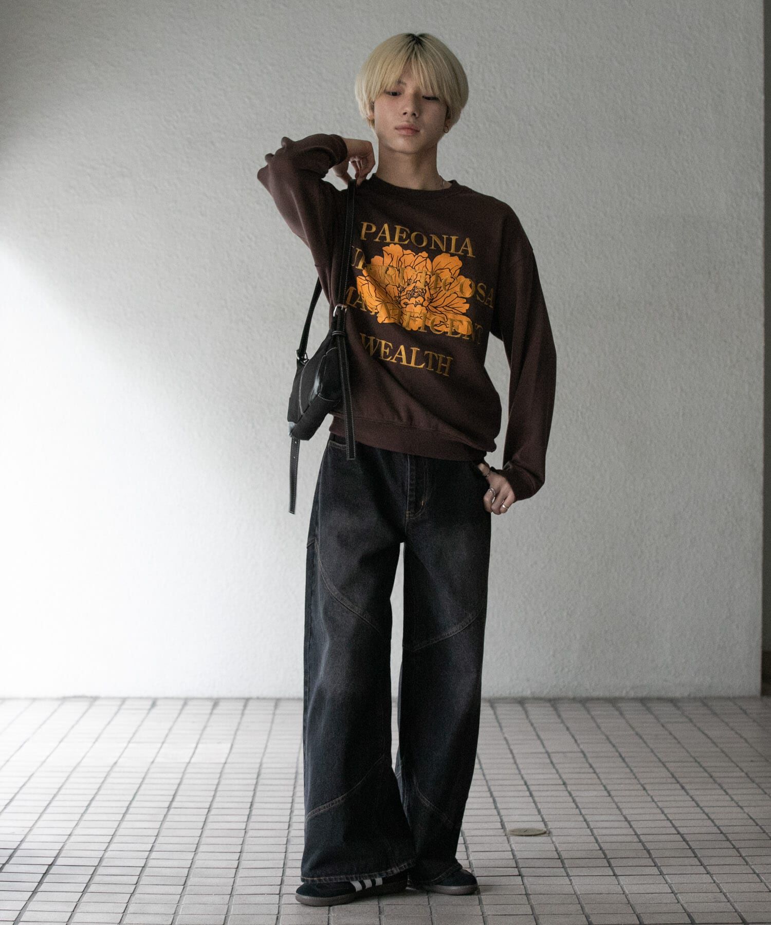 SENSE OF PLACE by URBAN RESEARCH「ボタニカルグラフィッククルーネックスウェット」|スウェット・ジャージ|