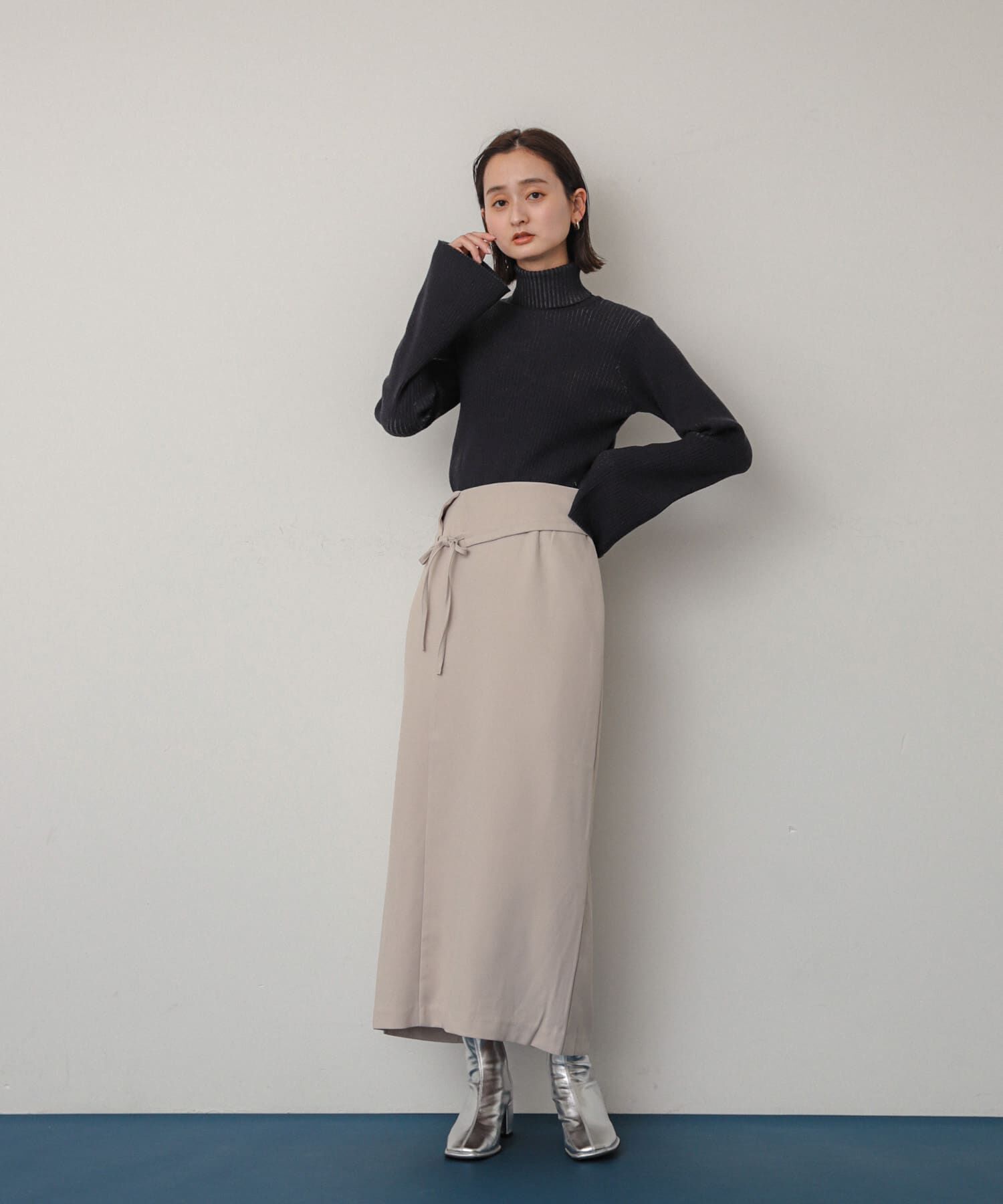 SENSE OF PLACE by URBAN RESEARCH「『消臭』スクエアトウセンターシームストレッチブーツ」|ショートブーツ|