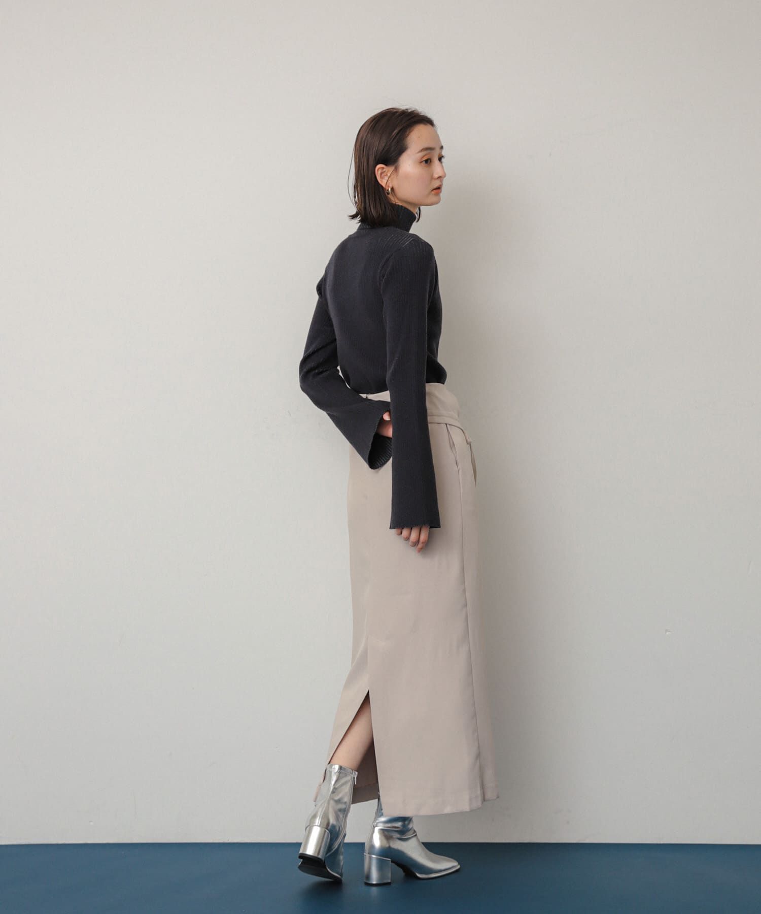 SENSE OF PLACE by URBAN RESEARCH「『消臭』スクエアトウセンターシームストレッチブーツ」|ショートブーツ|