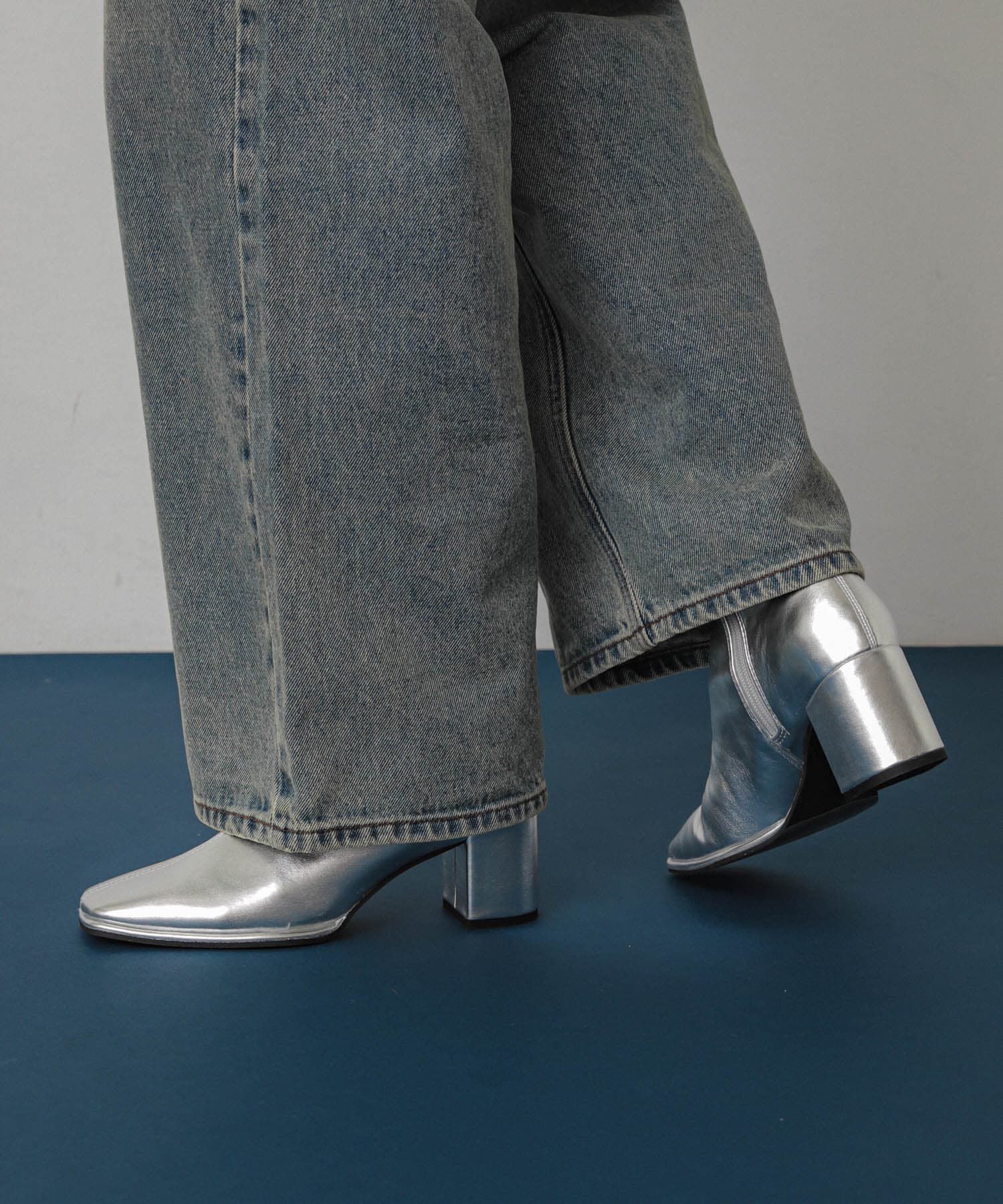 SENSE OF PLACE by URBAN RESEARCH「『消臭』スクエアトウセンターシームストレッチブーツ」|ショートブーツ|