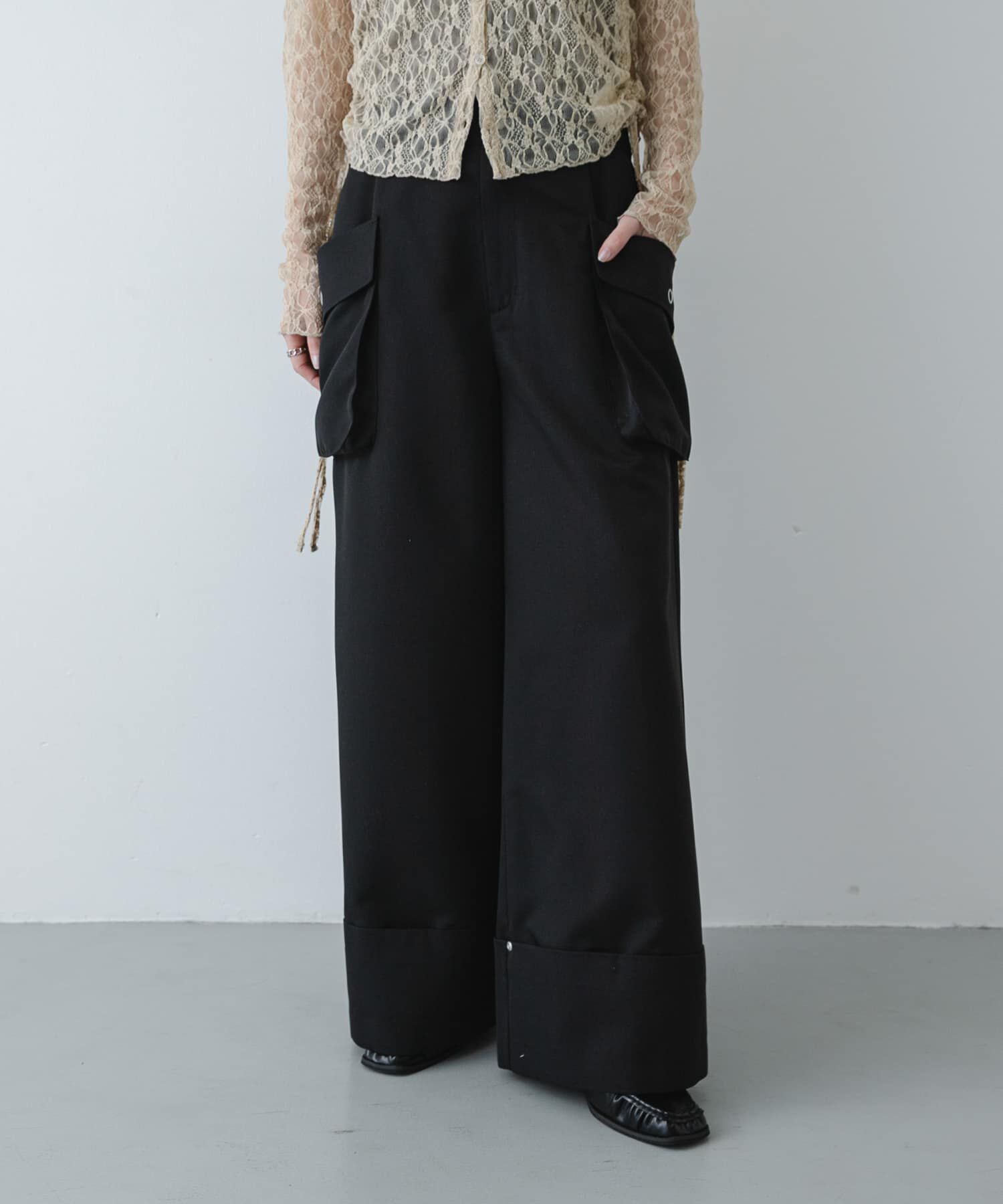 SENSE OF PLACE by URBAN RESEARCH「ロールアップポケットワイドパンツ」|その他|