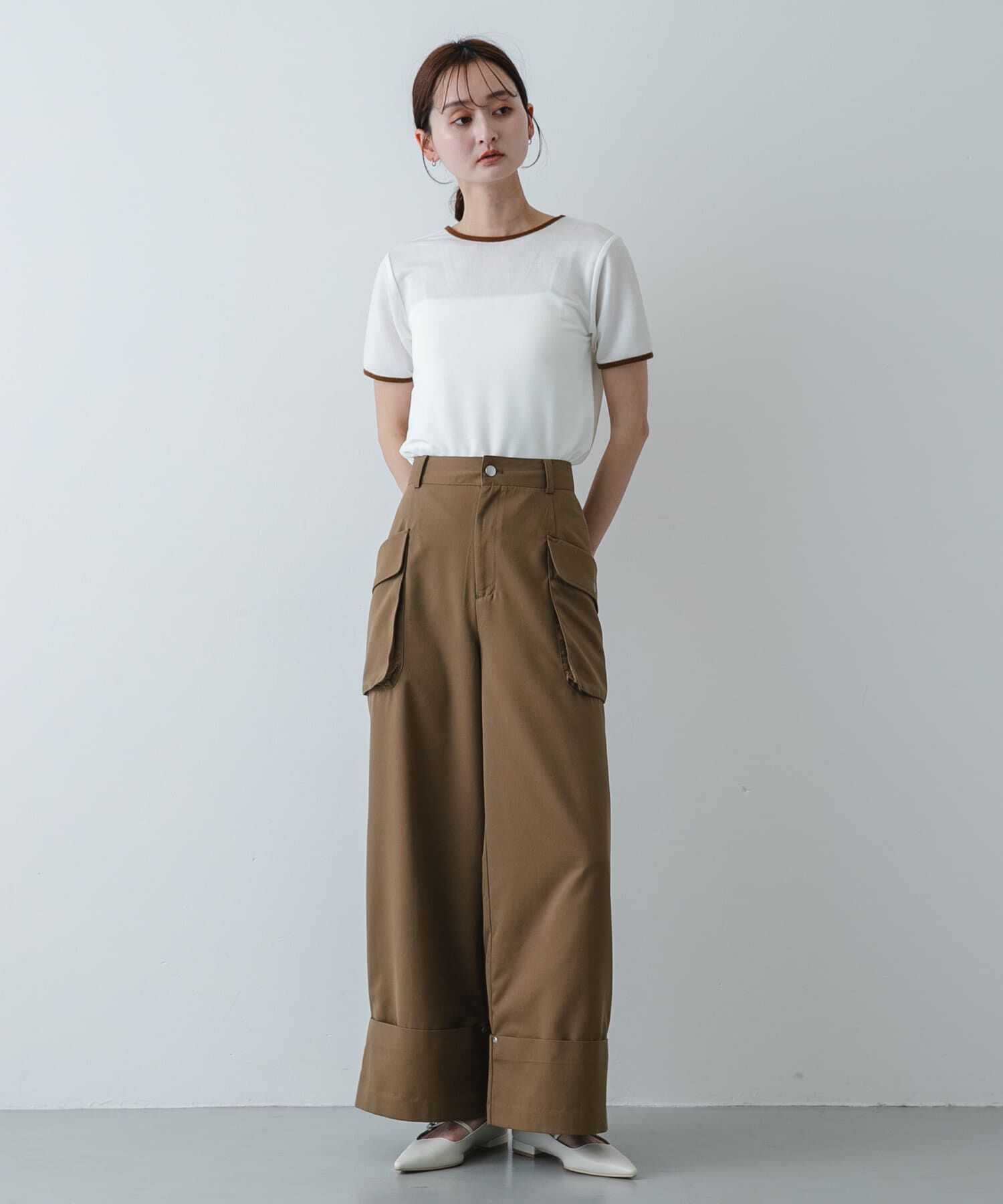 SENSE OF PLACE by URBAN RESEARCH「ロールアップポケットワイドパンツ」|その他|