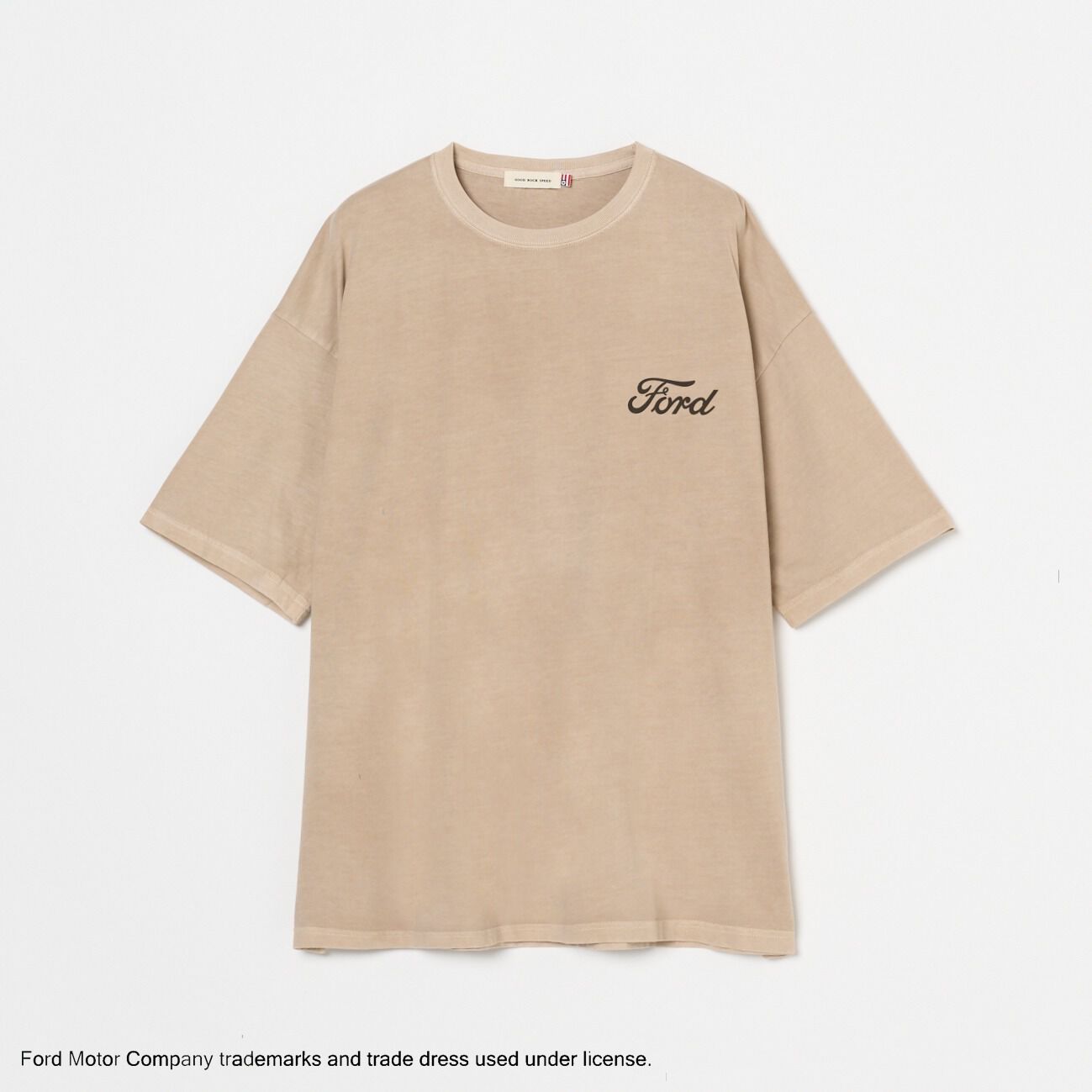  「GOOD ROCK SPEED Ford BIG T SHIRT」|Tシャツ・カットソー|ベージュ