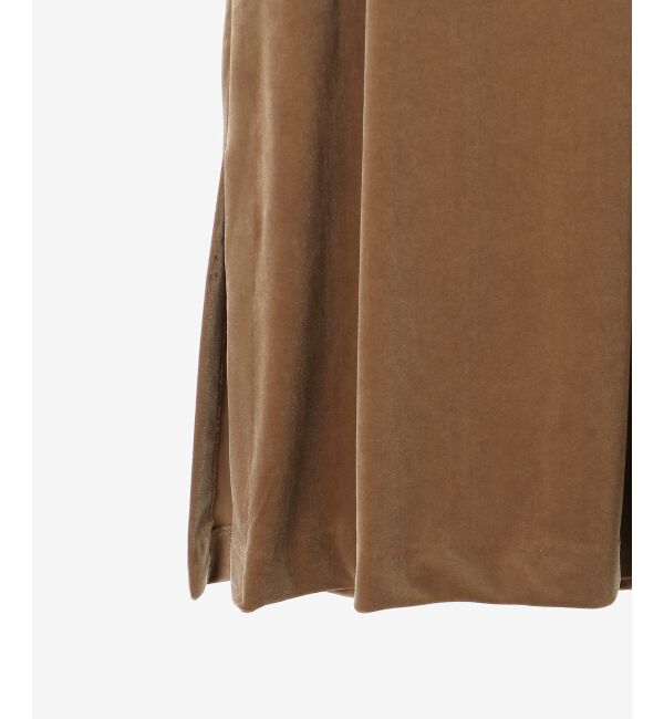 le.coeur blanc「ベロアサイドスリットスカート」|スカート|