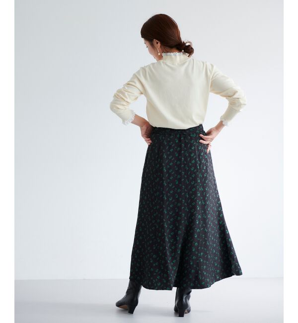 le.coeur blanc「フラワージャガードマーメイドスカート」|スカート|