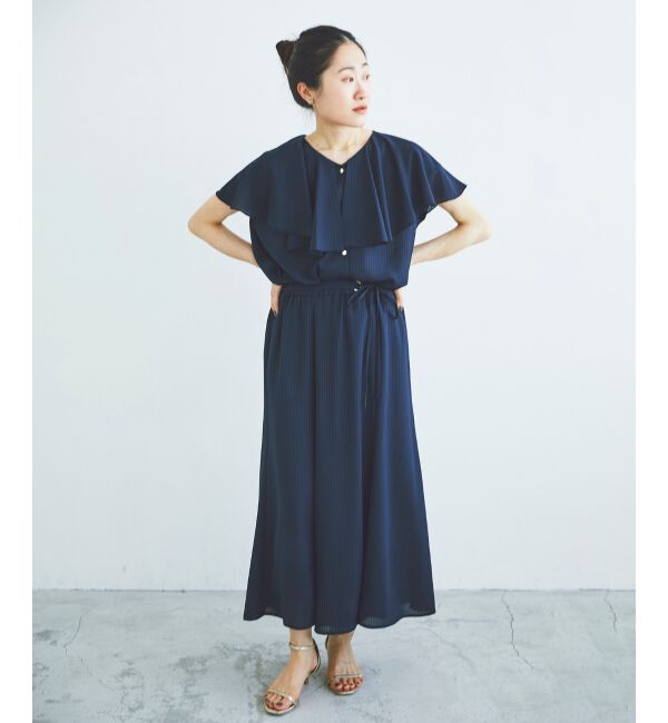 le.coeur blanc「シアーギンガムマーメイドスカート」|スカート|