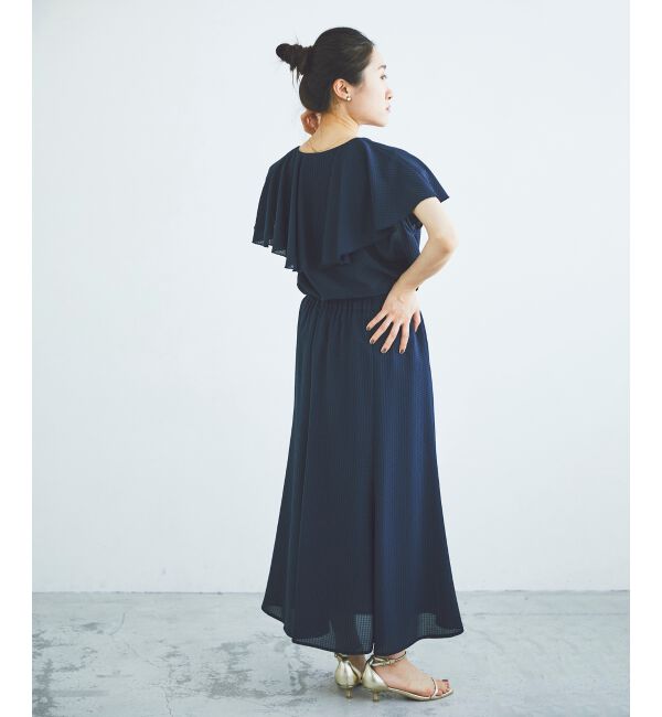 le.coeur blanc「シアーギンガムマーメイドスカート」|スカート|