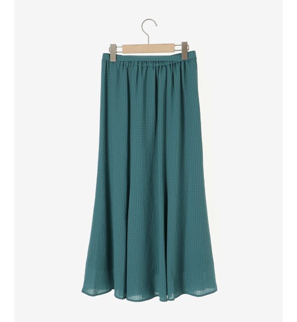 le.coeur blanc「シアーギンガムマーメイドスカート」|スカート|