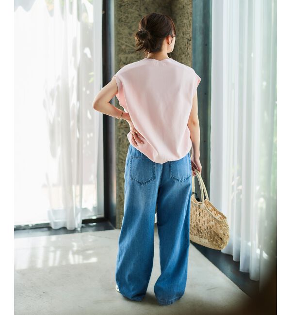 le.coeur blanc「《手洗い可能》ガーターアミコクーンシルエットニット」|ニット・セーター|