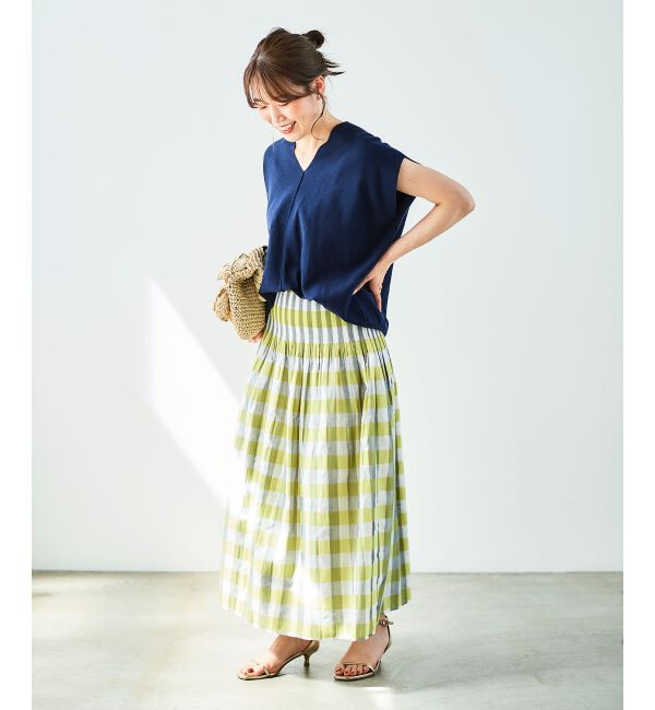 le.coeur blanc「《手洗い可能》ガーターアミコクーンシルエットニット」|ニット・セーター|