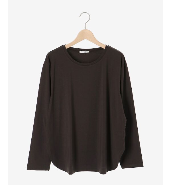 le.coeur blanc「《手洗い可能》ラウンドヘムカットソープルオーバー」|Tシャツ・カットソー|