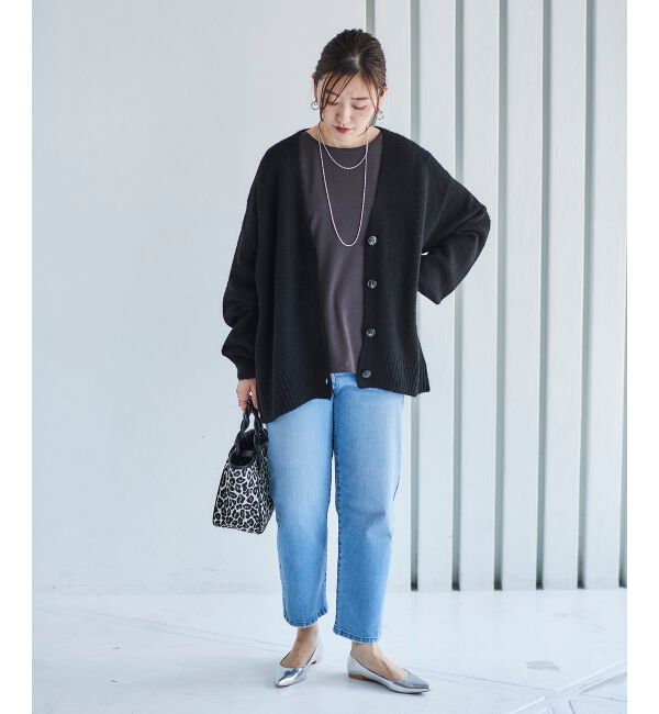 le.coeur blanc「《手洗い可能》ラウンドヘムカットソープルオーバー」|Tシャツ・カットソー|