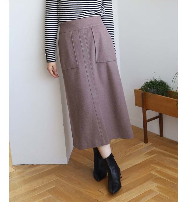 le.coeur blanc「ブークレポケットスカート」|スカート|