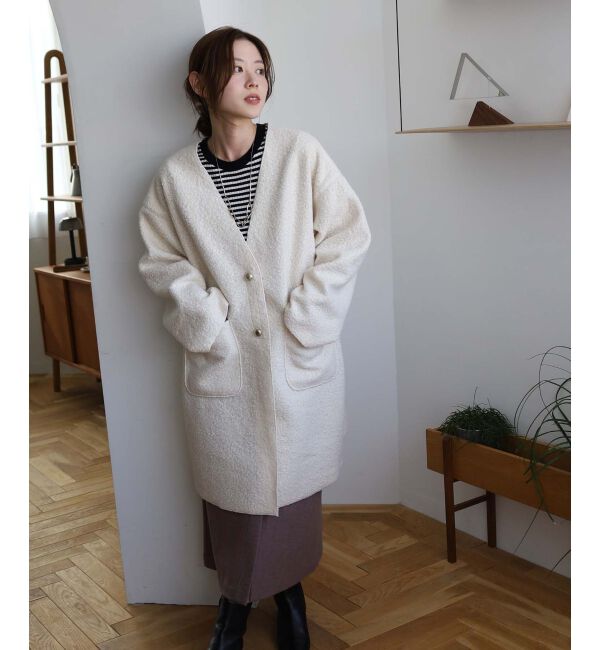 le.coeur blanc「ブークレポケットスカート」|スカート|