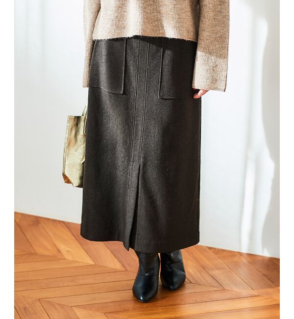 le.coeur blanc「ブークレポケットスカート」|スカート|