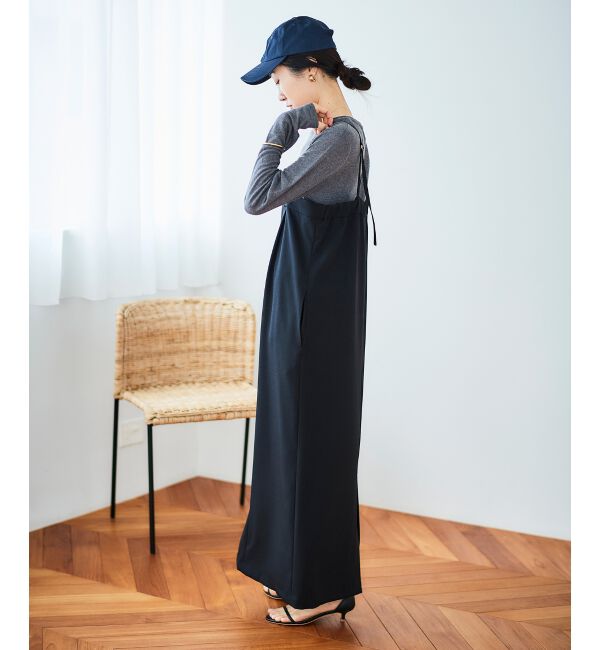 le.coeur blanc「《手洗い可能》シアーリブロングスリーブTシャツ」|Tシャツ・カットソー|