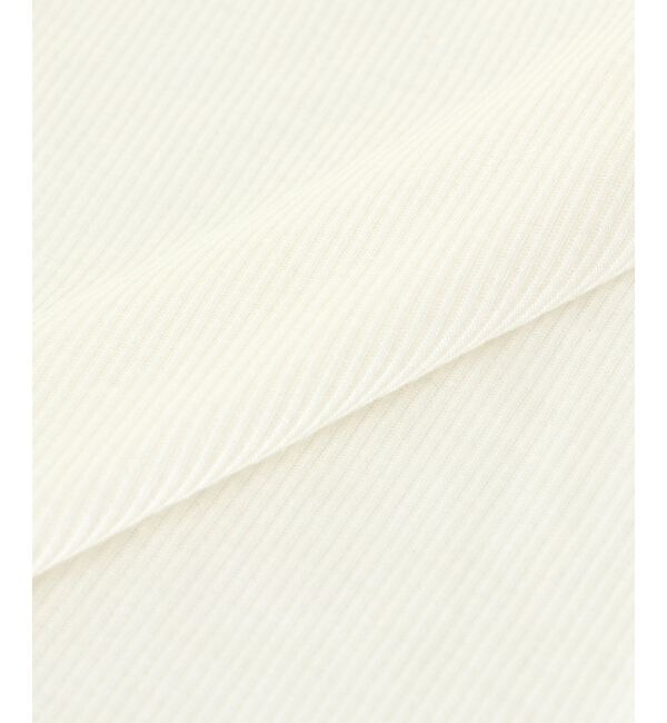 le.coeur blanc「《手洗い可能》シアーリブロングスリーブTシャツ」|Tシャツ・カットソー|