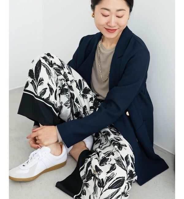 le.coeur blanc「《手洗い可能》シアーリブロングスリーブTシャツ」|Tシャツ・カットソー|