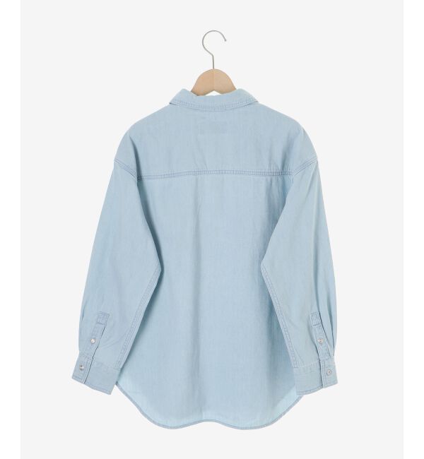  「エンブロイダリーカラーオーバーシャツ」|シャツ・ブラウス|