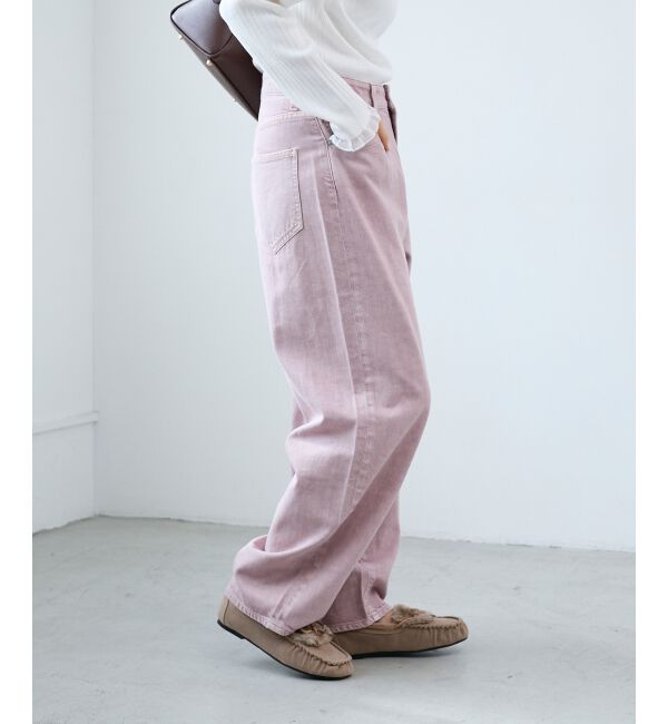  「カラーカツラギカーブパンツ」|その他|