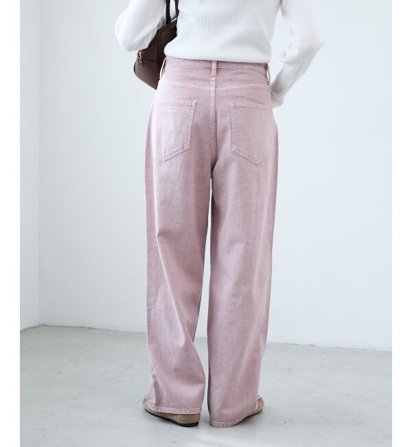  「カラーカツラギカーブパンツ」|その他|