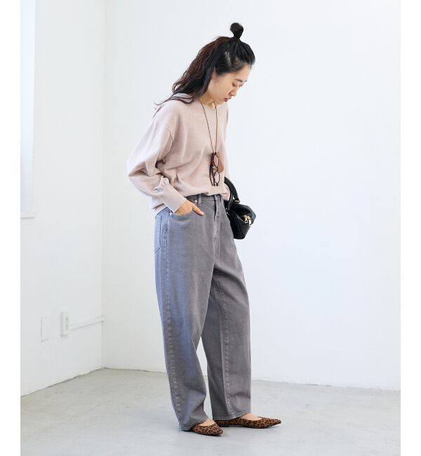  「カラーカツラギカーブパンツ」|その他|