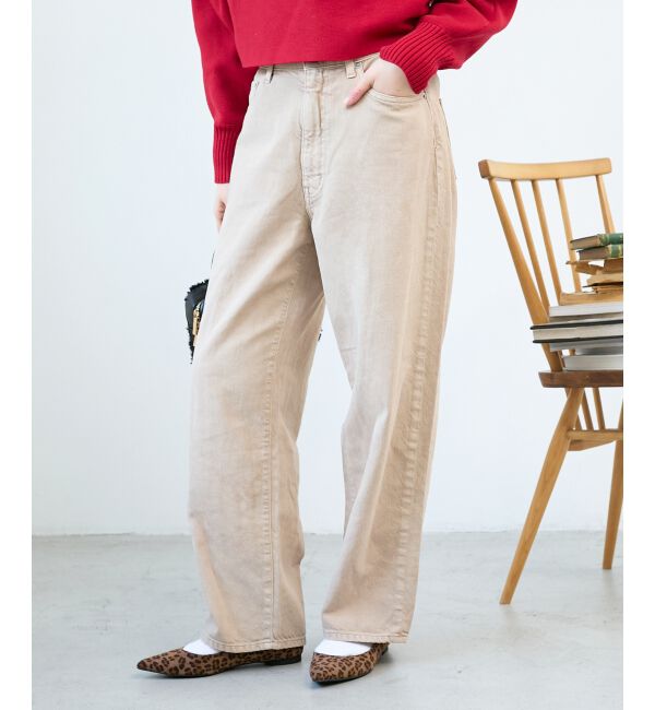  「カラーカツラギカーブパンツ」|その他|