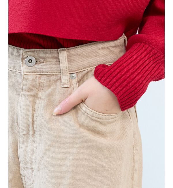  「カラーカツラギカーブパンツ」|その他|