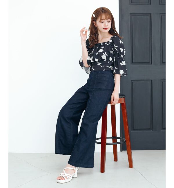 MAJESTICLEGON「ポケットデニムパンツ」|デニム|