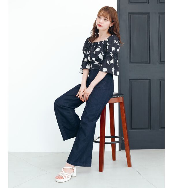 MAJESTICLEGON「ポケットデニムパンツ」|デニム|